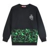 Printed fleece pullover for boys