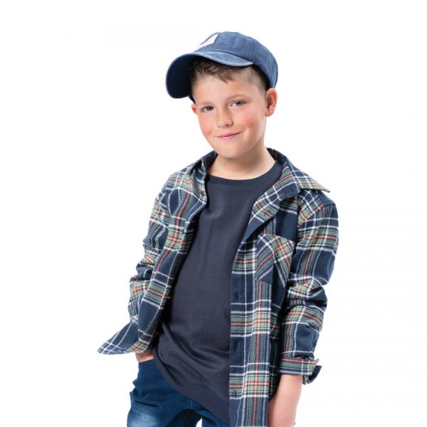 Fleece sweatshirt with prints for boys