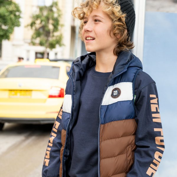 Puffer vest jacket for boys