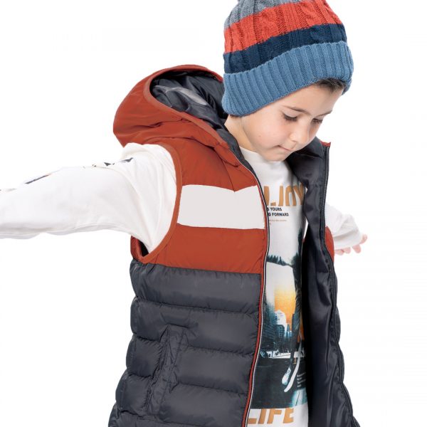 Puffer vest jacket for boys