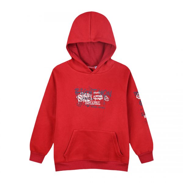 Fleece hoodie for boys