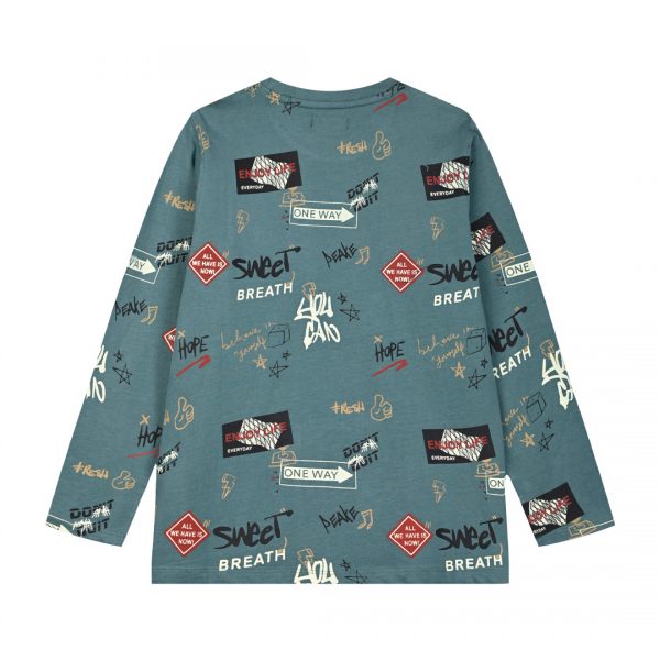 Long sleeve jersey shirt for boys