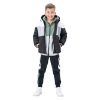 Fleece tracksuit with jacket for boys