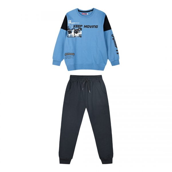 Fleece tracksuit set for boys