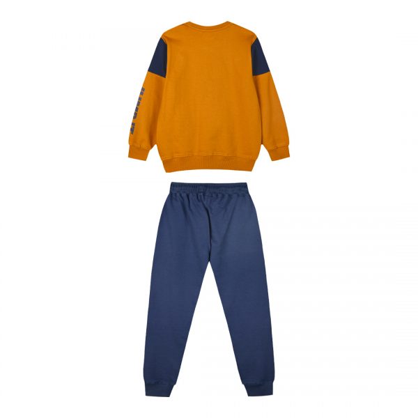 Fleece tracksuit set for boys