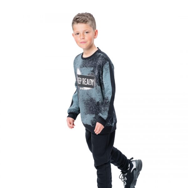 Fleece tracksuit set for boys