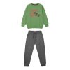 Fleece tracksuit set for boys