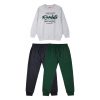 Fleece tracksuit set for boys