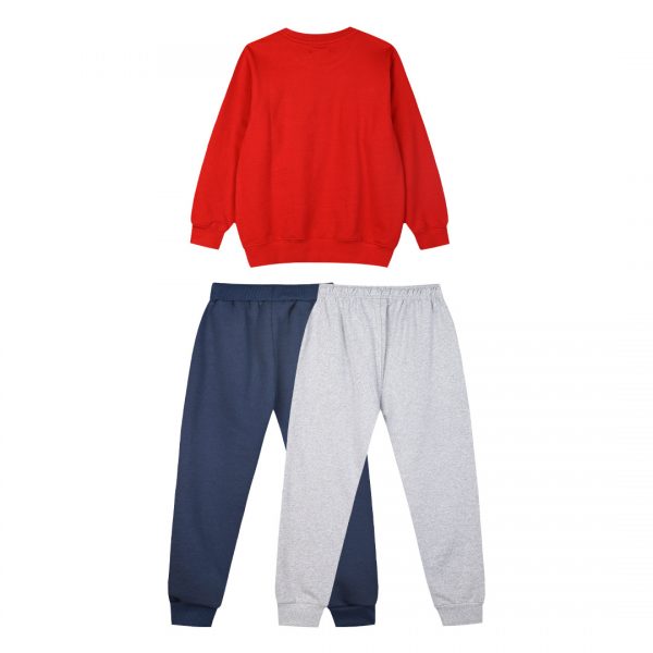 Fleece tracksuit set for boys