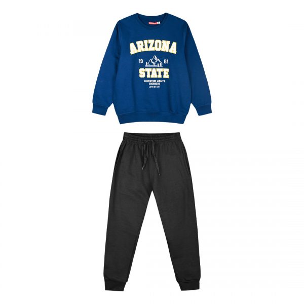 Fleece tracksuit set for boys