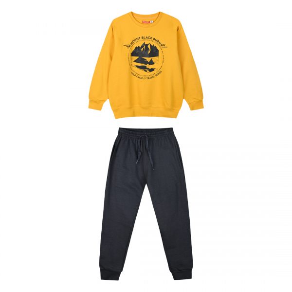 Fleece tracksuit set for boys