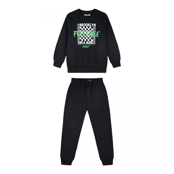 Fleece tracksuit set for boys