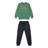 Fleece tracksuit set for boys