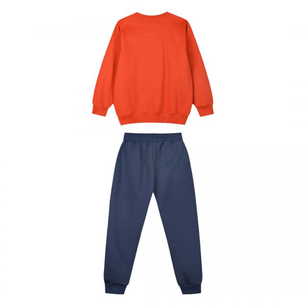 Fleece tracksuit set for boys