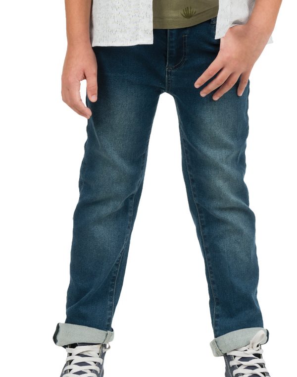 Jean παντελόνι mom fit