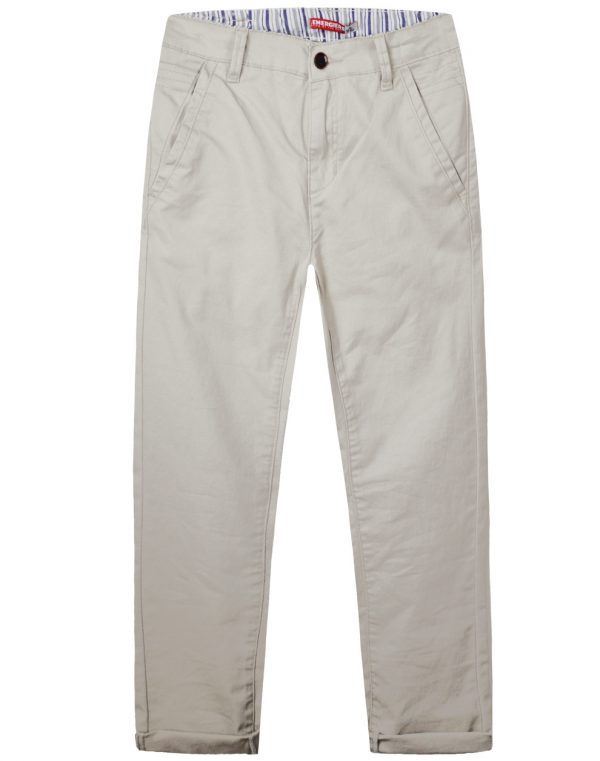 Cotton chino trousers