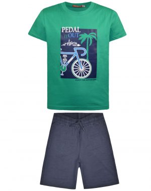 Jersey set print bicycle