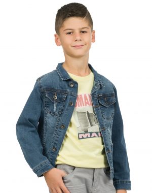 Jersey t-shirt with print for boys