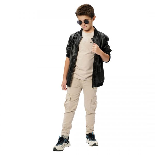 Boy΄s pants with cargo pockets