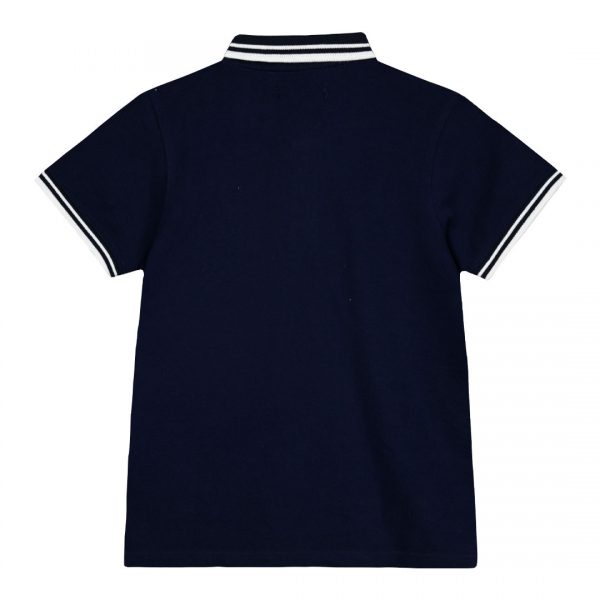 Boy΄s short sleeve polo with logo