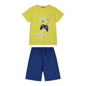 Boy΄s jersey set with a print on the front side