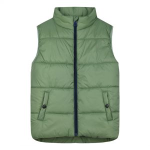 Boy΄s soid colour vest jacket