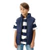 Boy΄s soid colour vest jacket