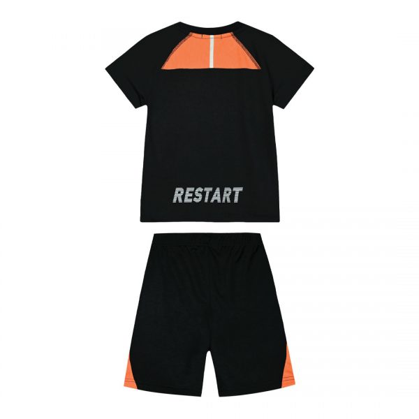 Boy΄s athletic set with print on both sides