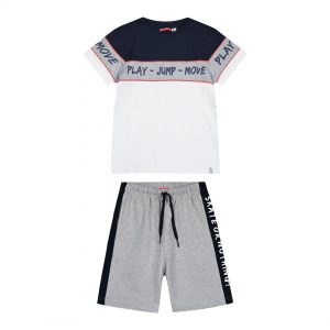 Boy΄s jersey set with  prints