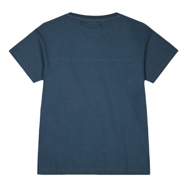 Μακό κοντομάνικη μπλούζα με τύπωμα  και τσέπη για αγόρι
