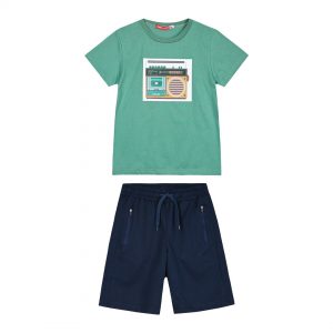 Boy΄s jersey set with print on the front side