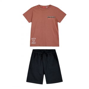 Boy΄s jersey set with print