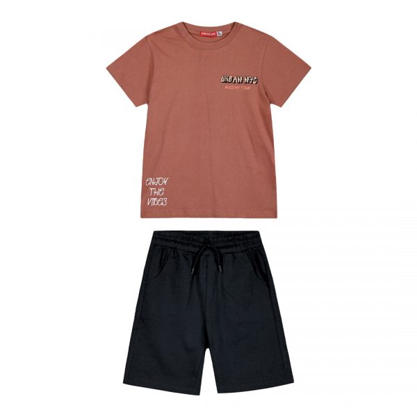 Boy΄s jersey set with print