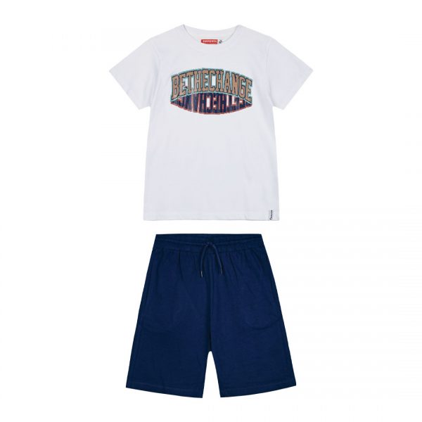 Boy΄s jersey set with print