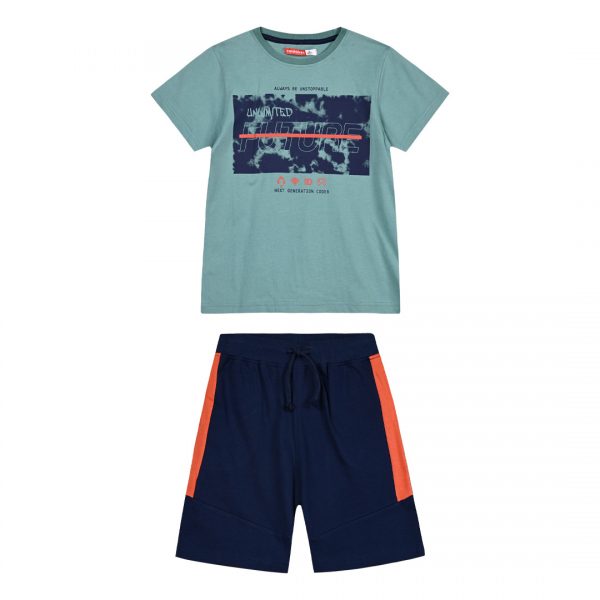 Boy΄s jersey set with print