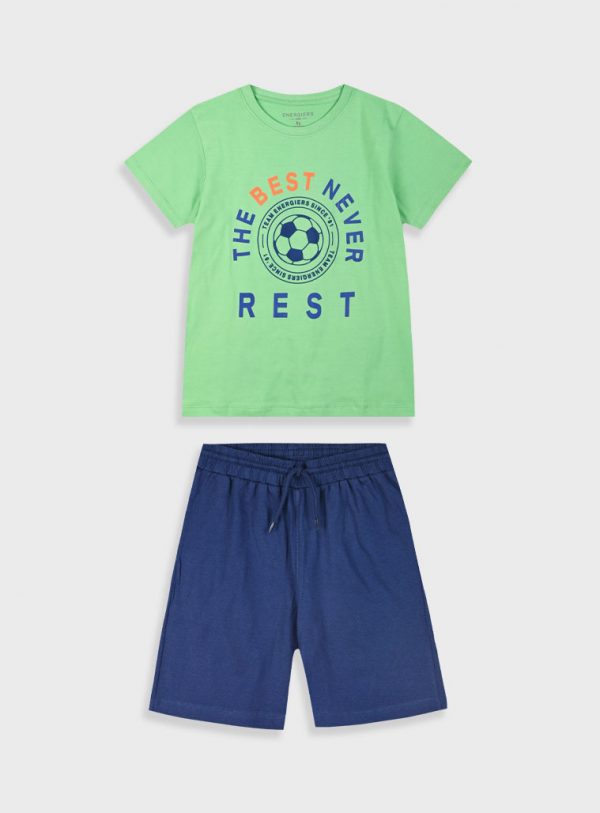 Set with print for boys