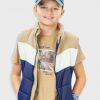 Sleeveless vest jacket for boys