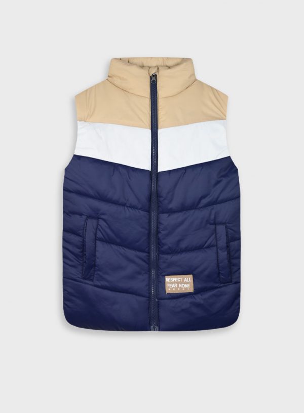 Sleeveless vest jacket for boys