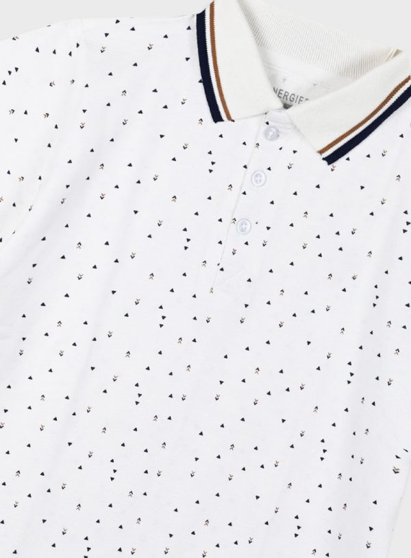 Printed polo for boys