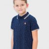 Printed polo for boys