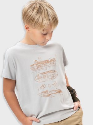 T-shirt with print for boys