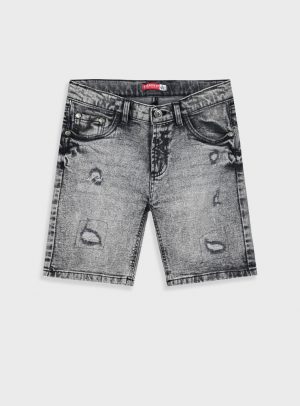 Denim bermuda for boys