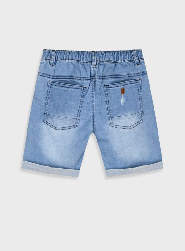 Denim bermuda for boys