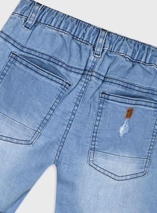 Denim bermuda for boys