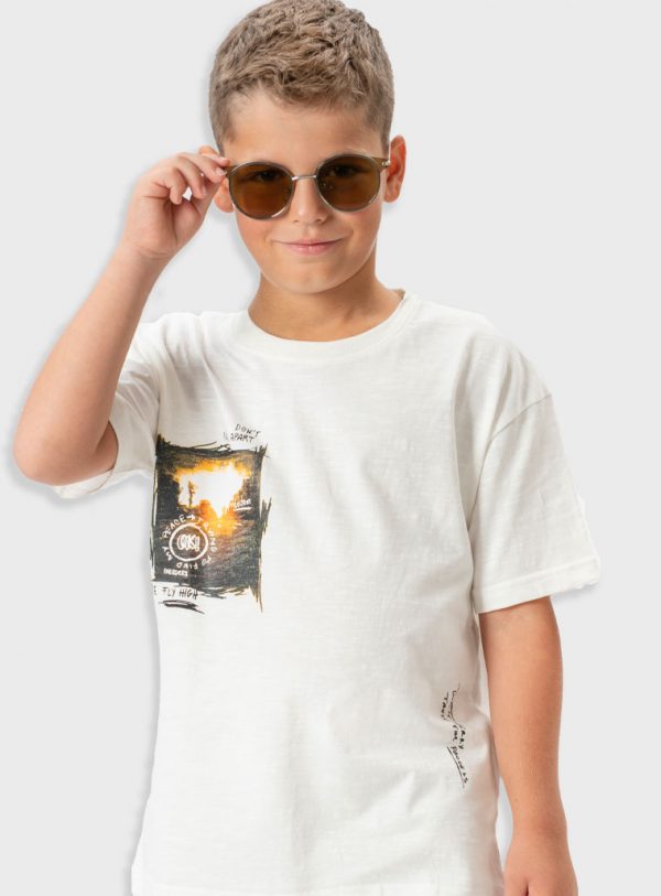 T-shirt with print for boys