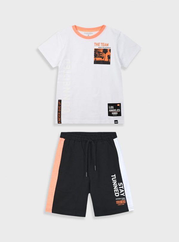 Set with print for boys