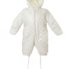 Energiers quilted snowsuit for baby girls (3 - 24 Months)