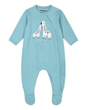 Baby cotton bodysuit with easy opening (3-24 Months)