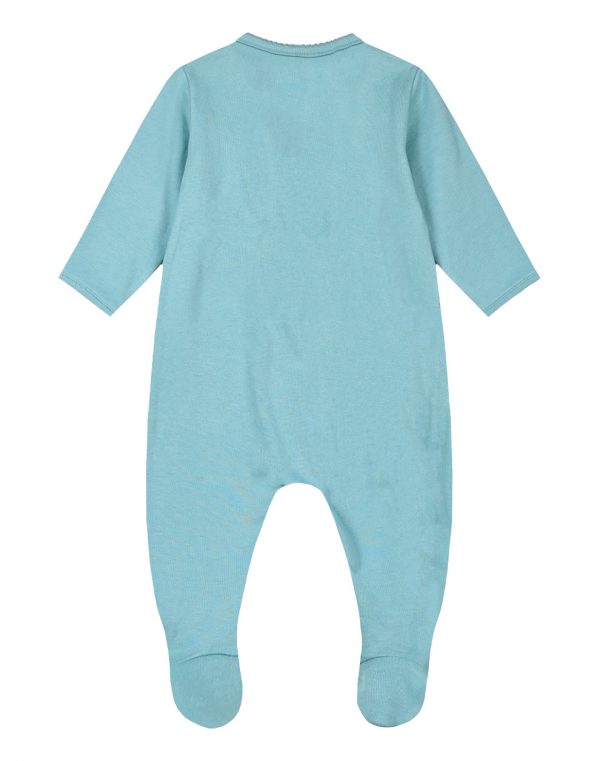 Baby cotton bodysuit with easy opening (3-24 Months)