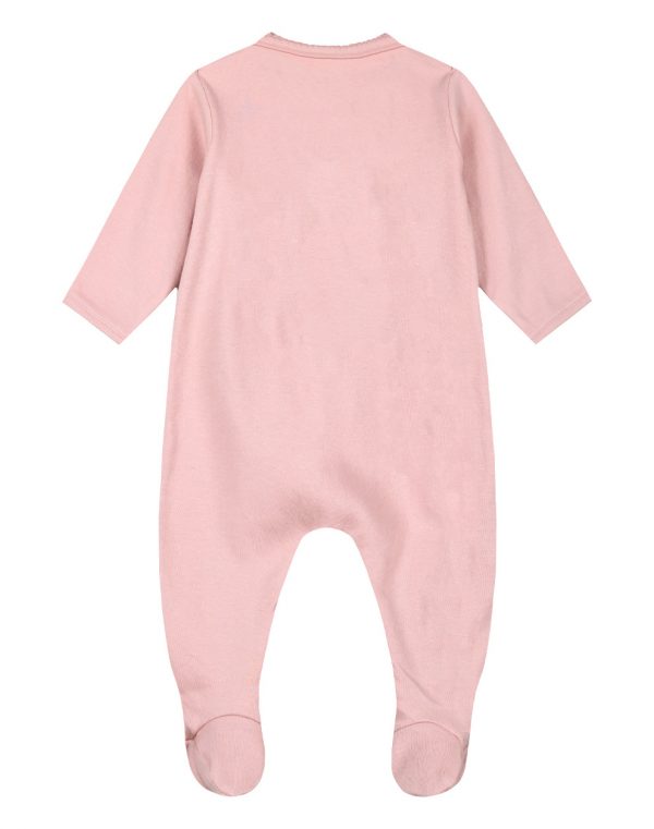 Baby cotton bodysuit with easy opening (3-24 Months)